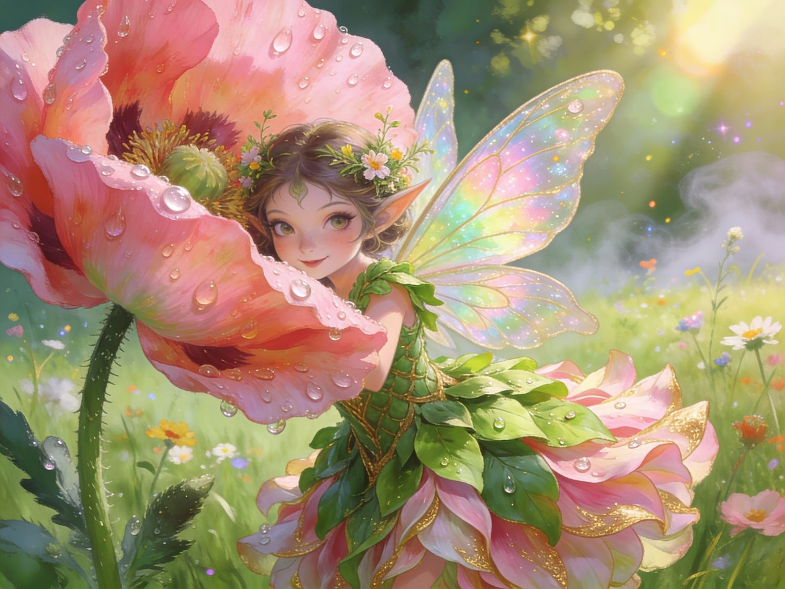 Hiding fairy  by @The-Philou