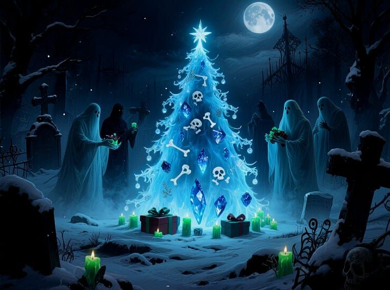 10/23/2025-Quest Christmas in the Crypt #3 Art By Archangel ...