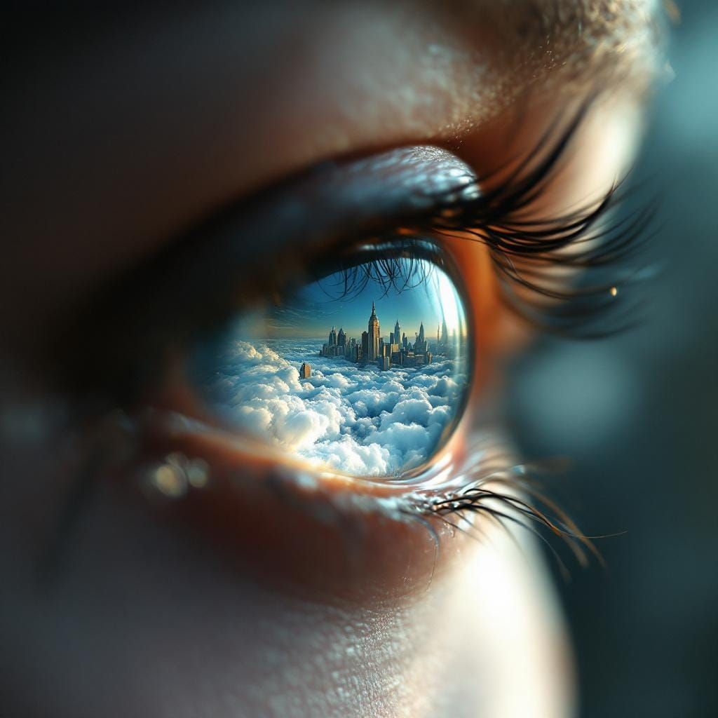 Eye City Reflection