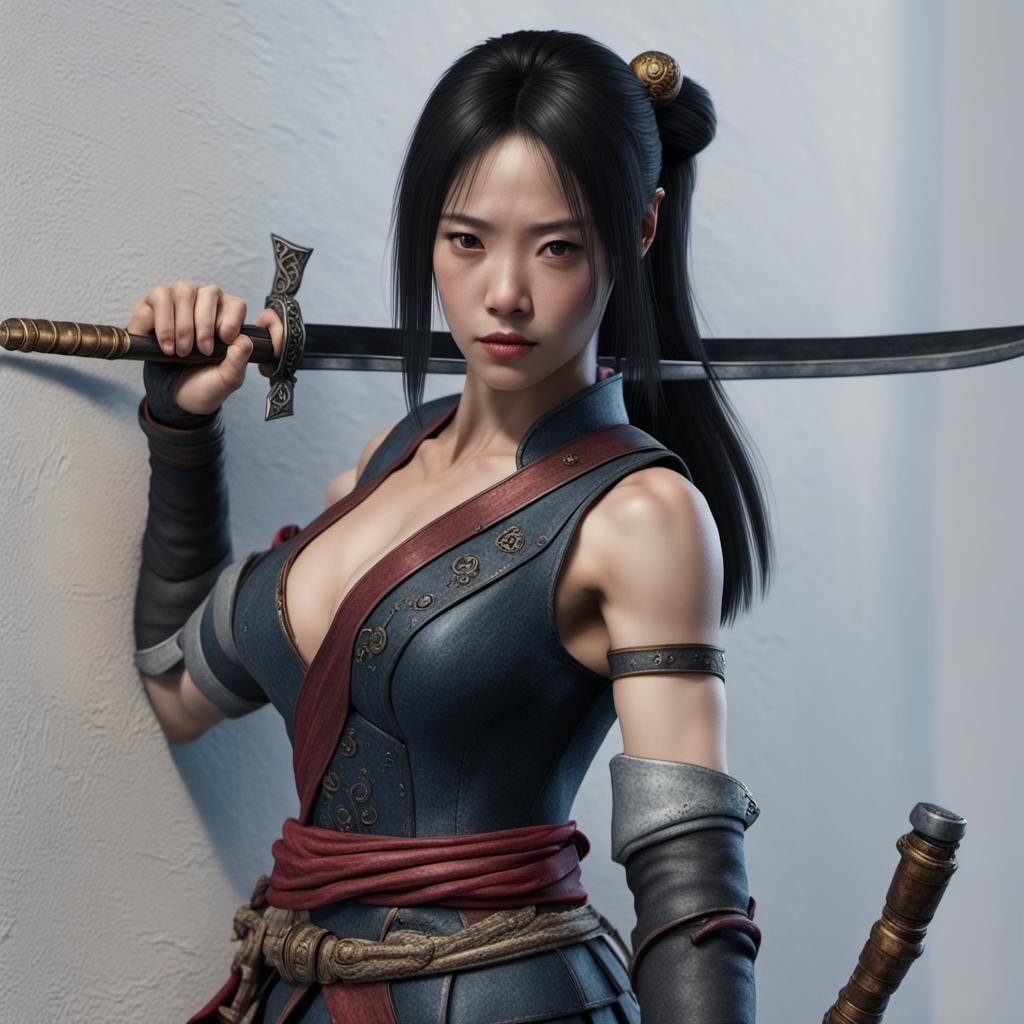 katana girl
