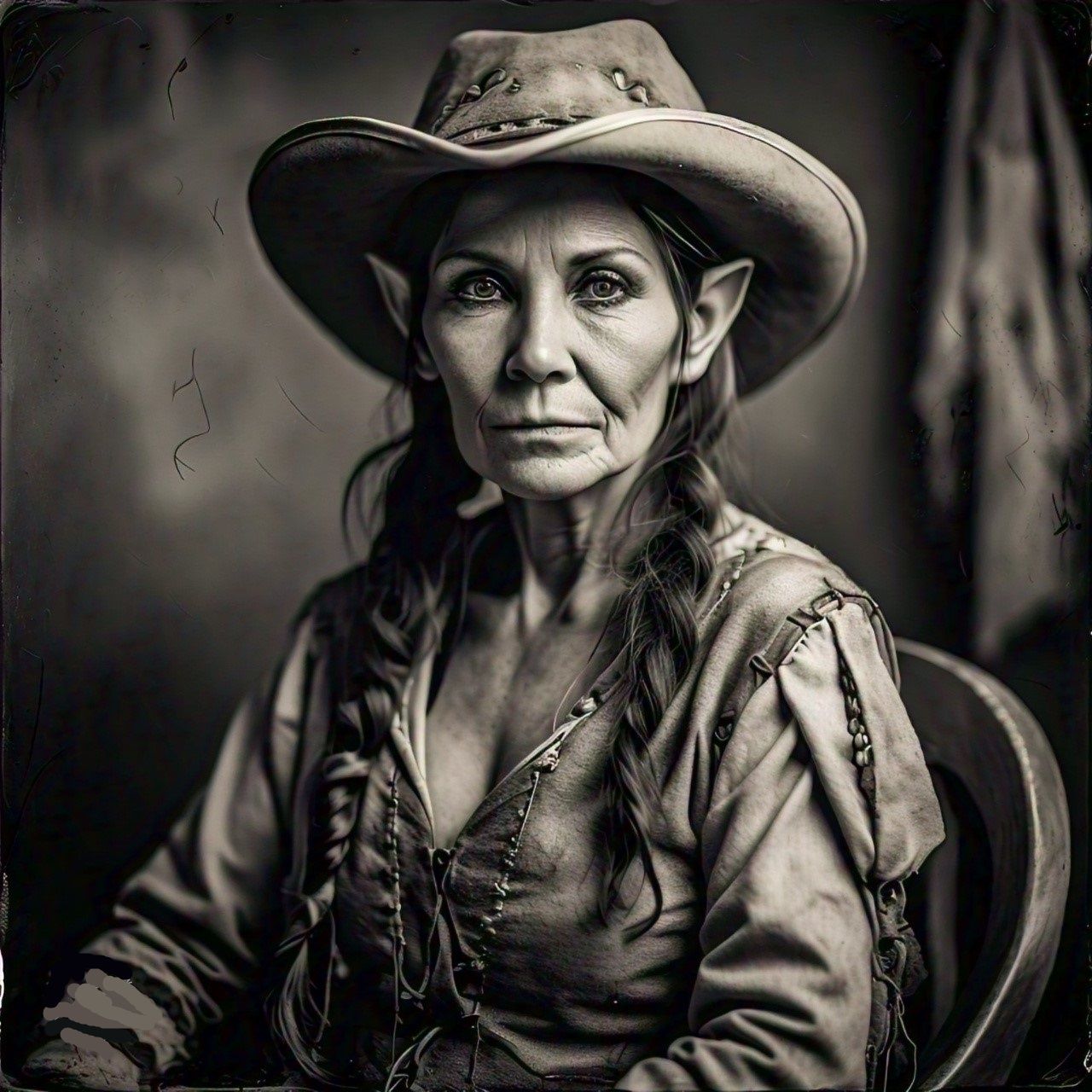 "The Quiet White Woman With Long Ears"