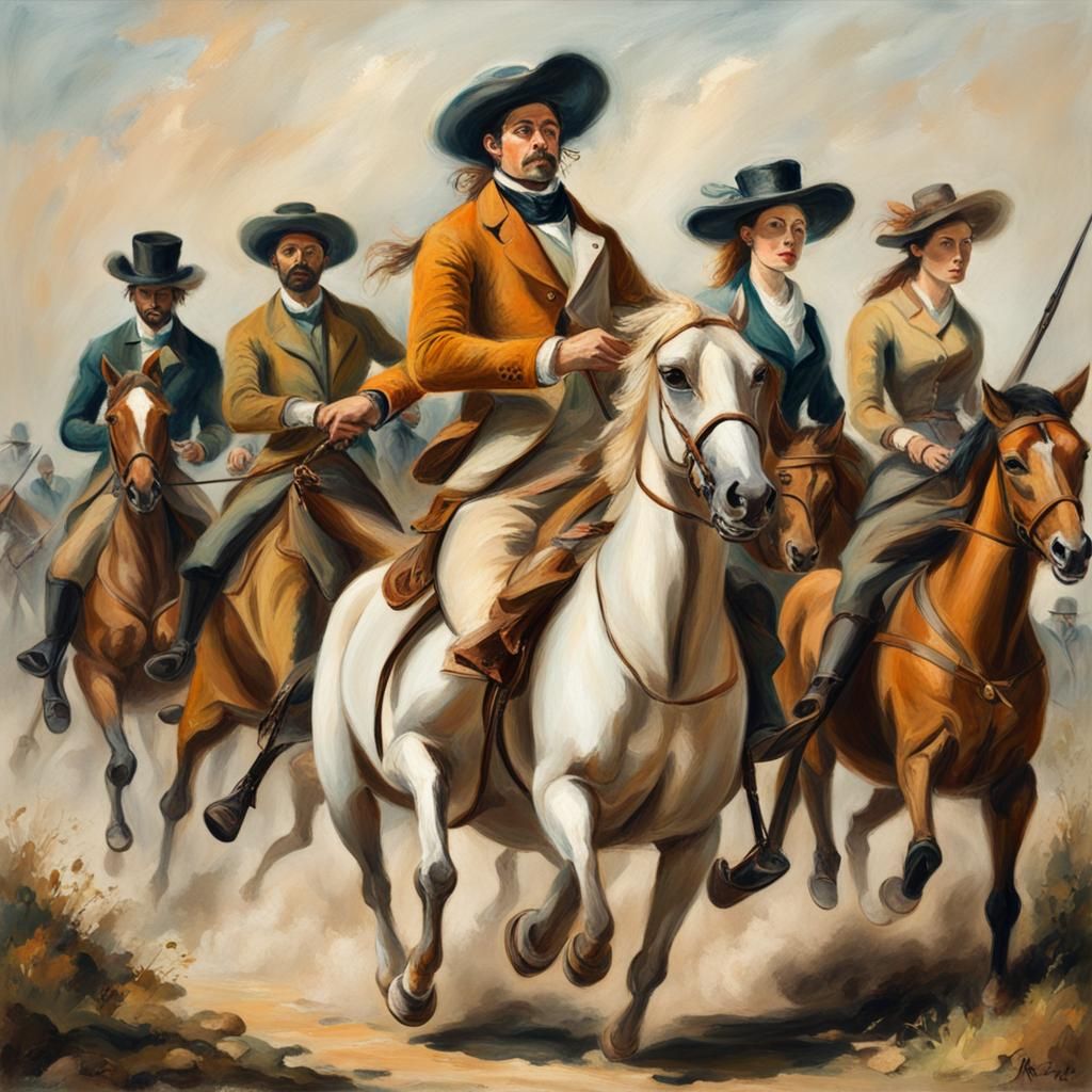Hunting scene