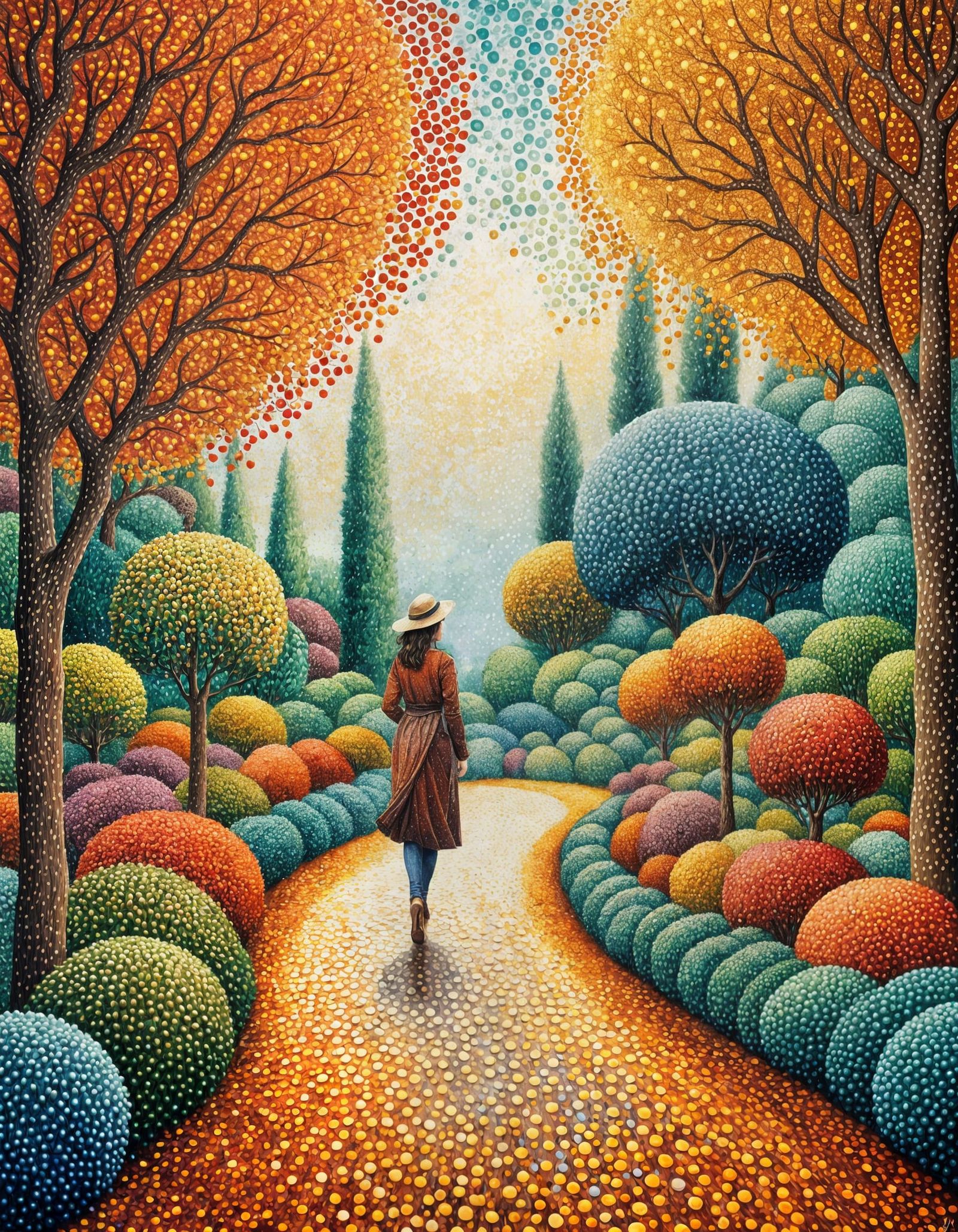 Solitude and Serenity: The Dreamer's Walk  by @Heralyn