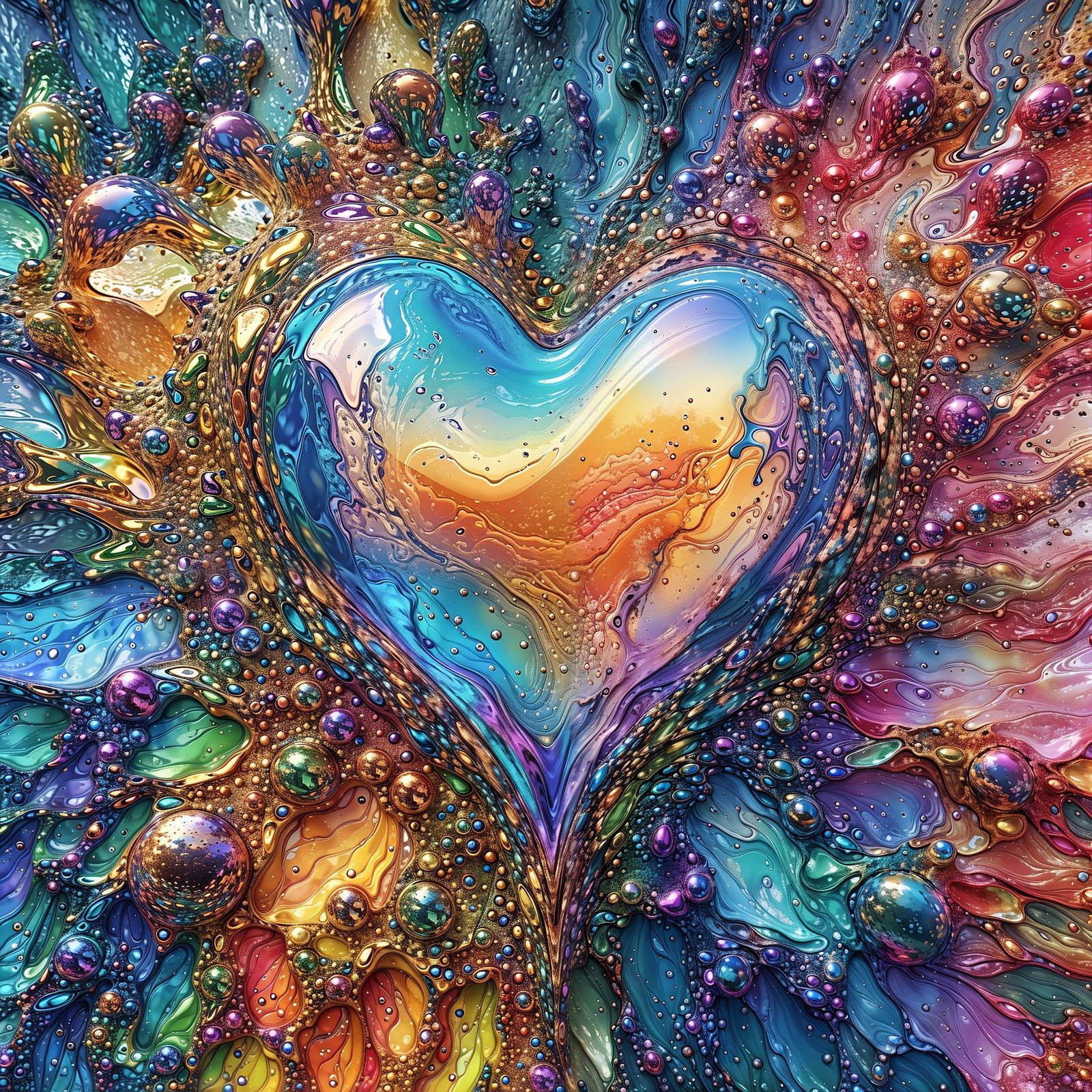 Opalescent Heart