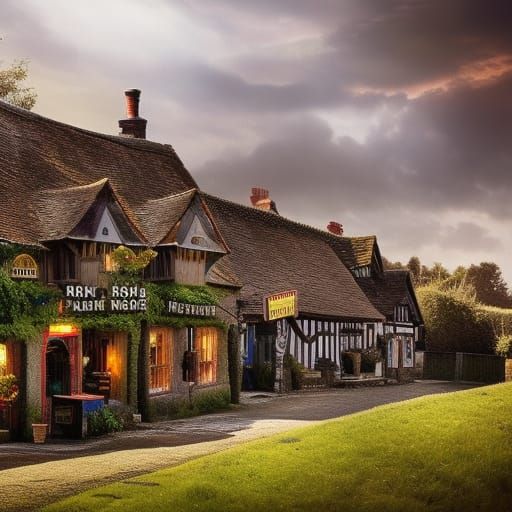 Ancient Ram Inn, Wotton-under-Edge, England Epic cinematic b...