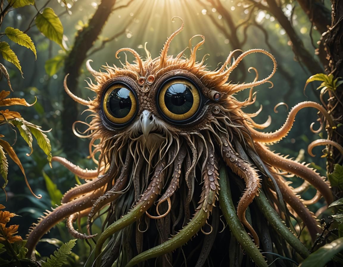 imaginary creature  by @Harmanna