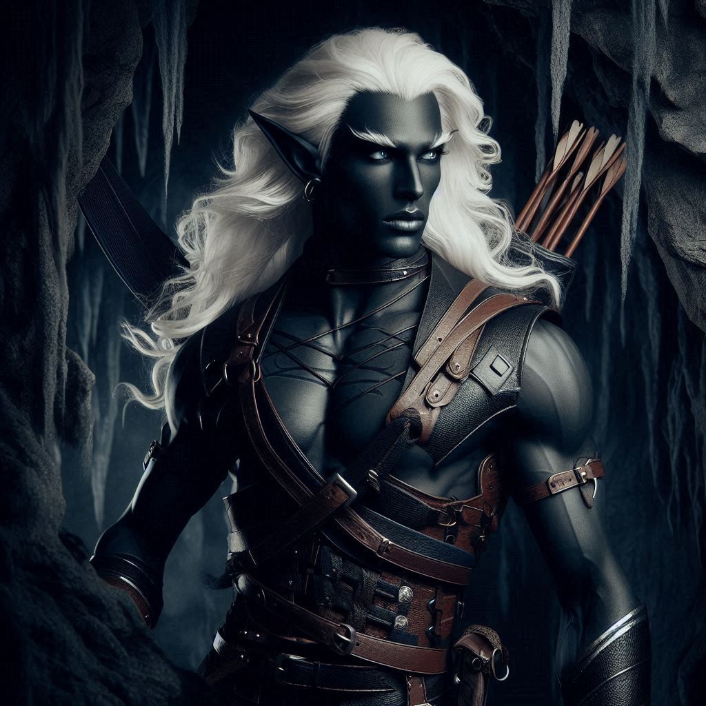 Drow underground scout