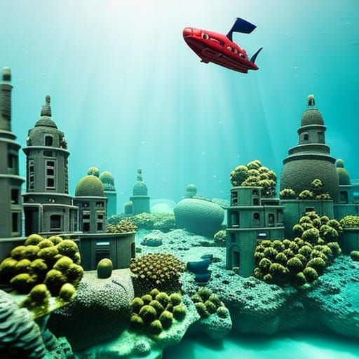 Fantasy Underwater Life