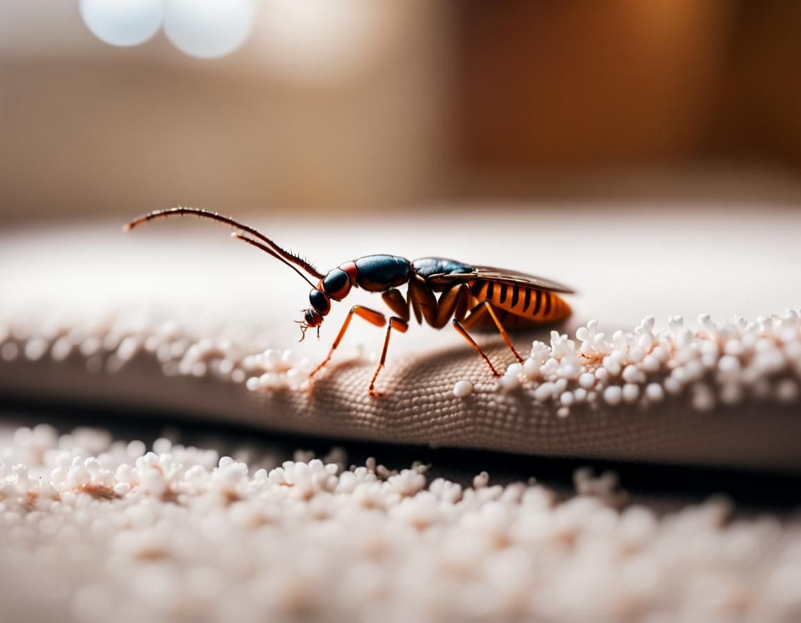 Insect Perspective of Living Room Sofa: Photograph... - AI Art
