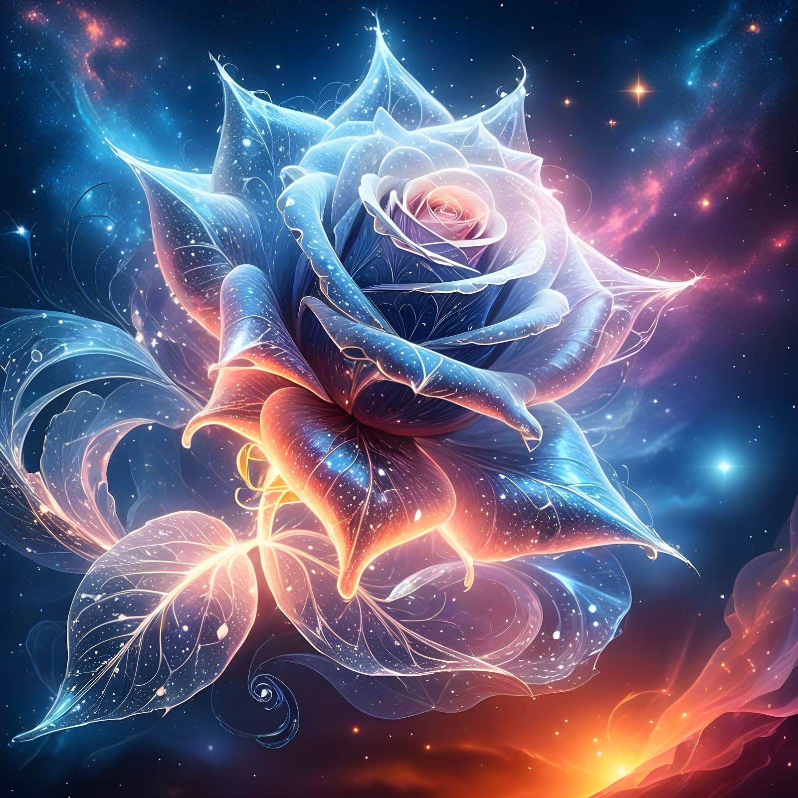 Mystical Rose  by @Yulia 
