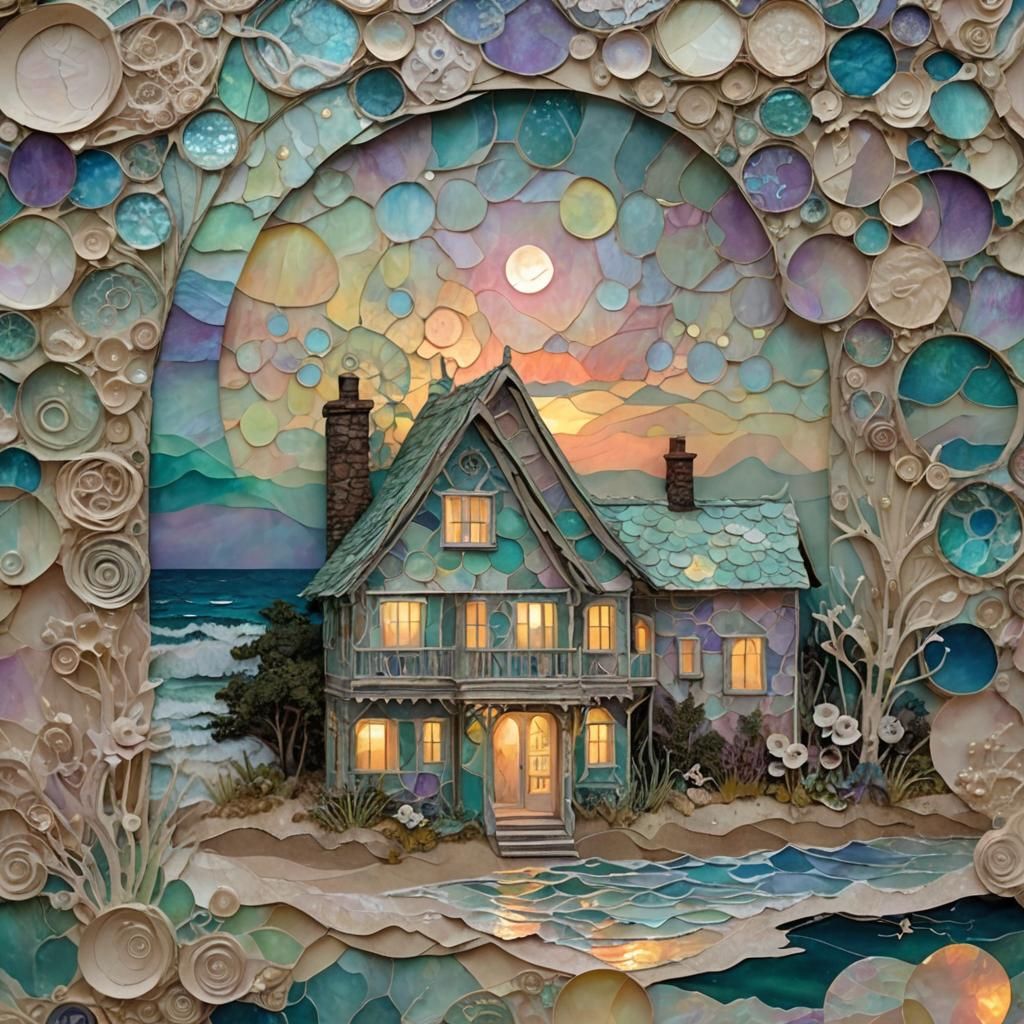 Sea Witch's Cozy Cottage   by @Mel Marten