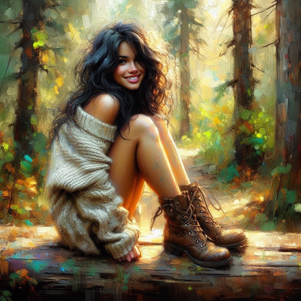 Ulla Enjoys The Off Time