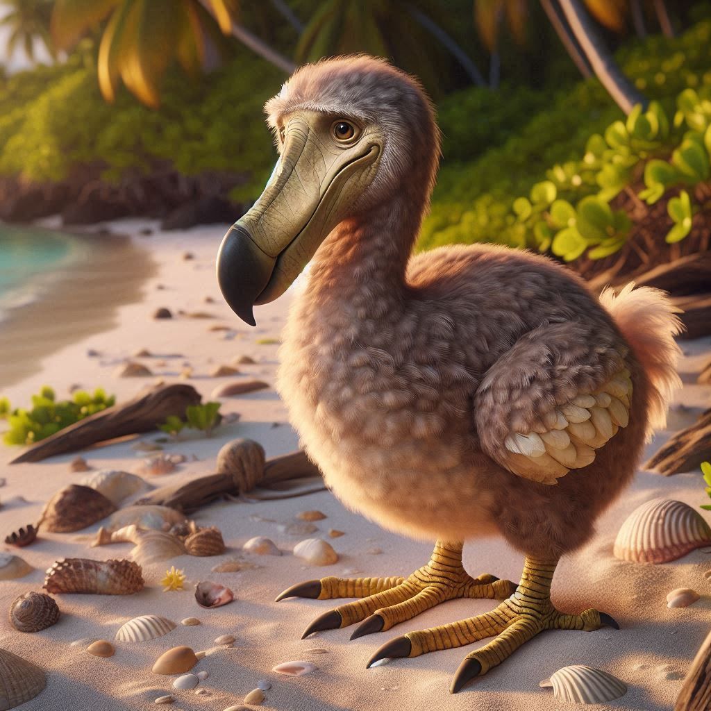 Dodo bird, now extinct.  by @Karrisa