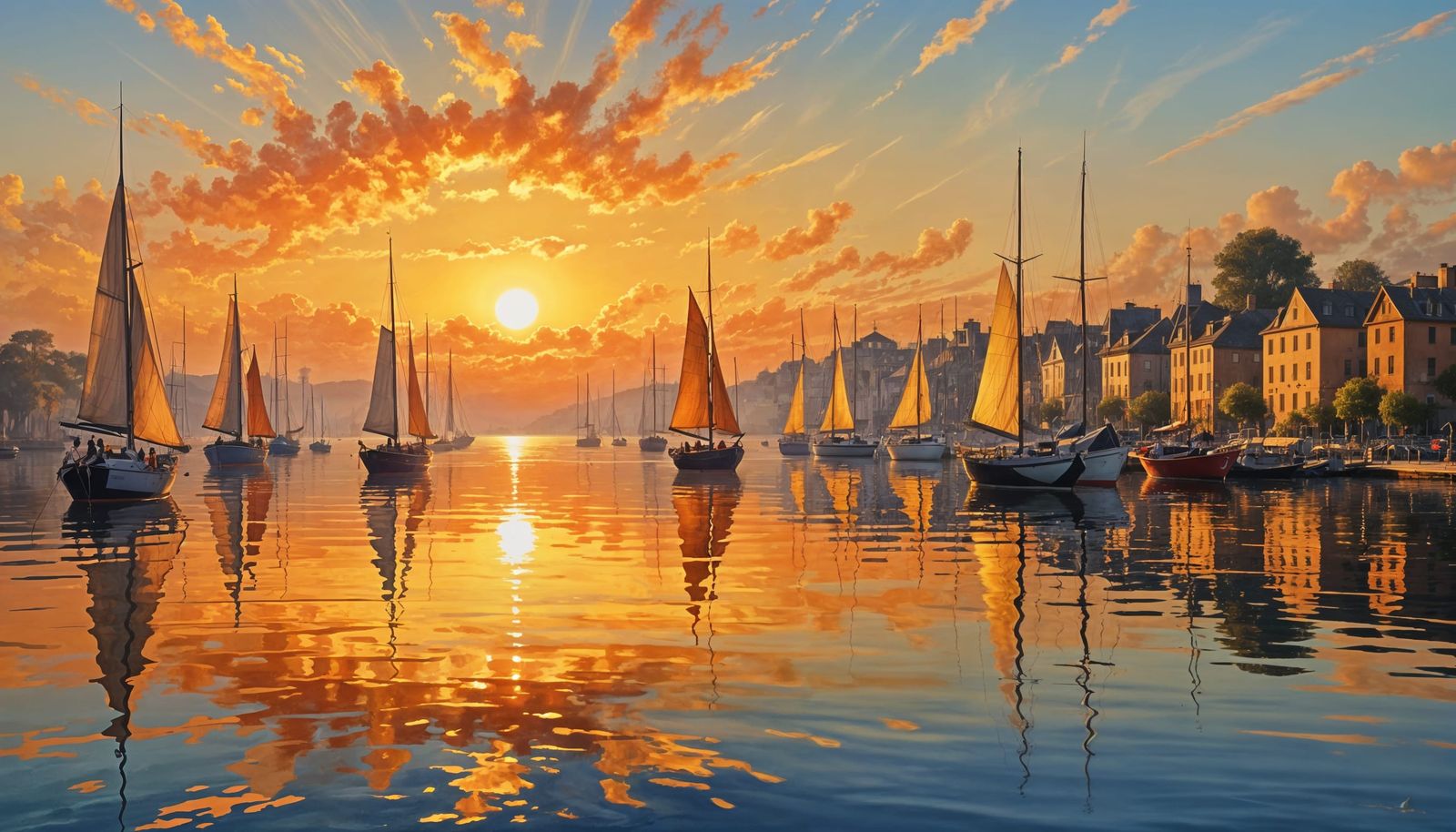 Sunrise Sails  by @Metaspherz