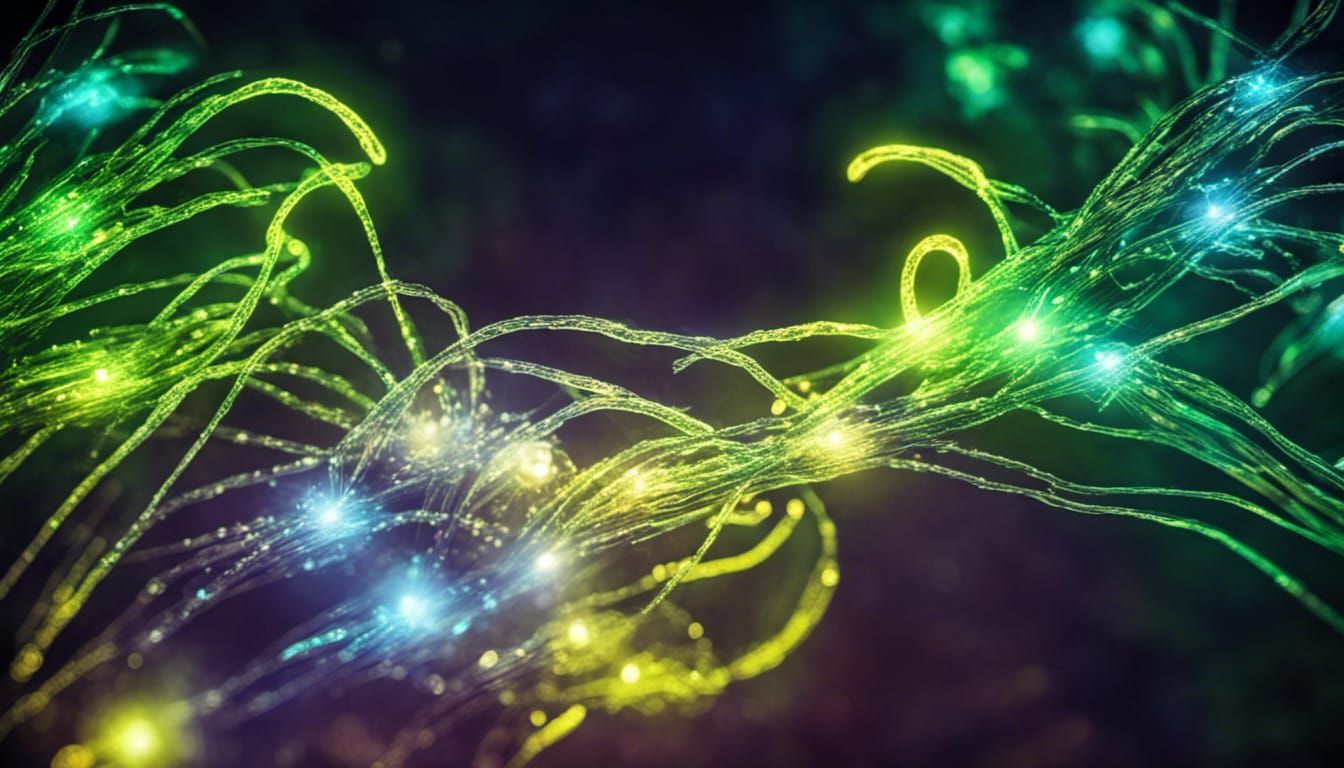 Glowing Alien DNA