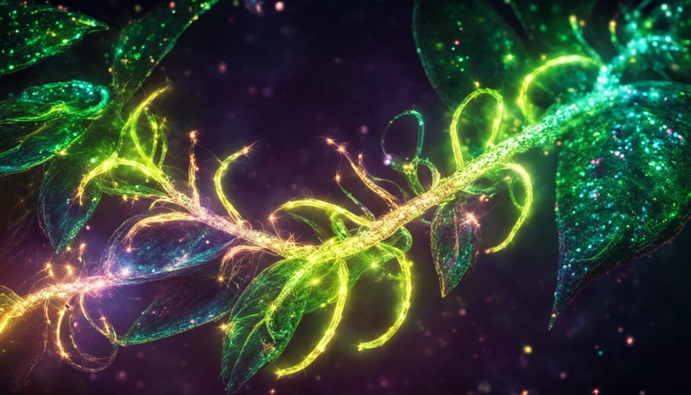 Glowing Alien DNA