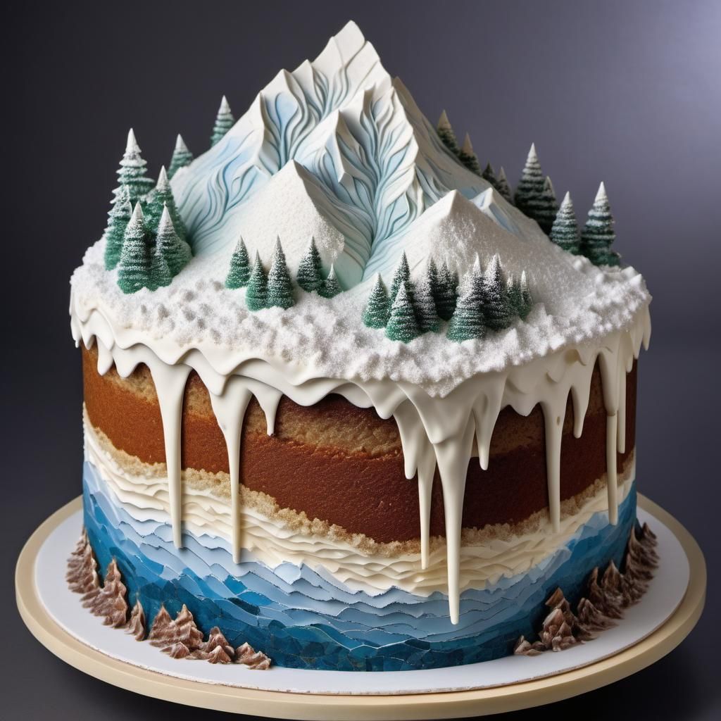 Beautiful Chocolate Mountain Cake | Order Online | Winni.in | Winni.in