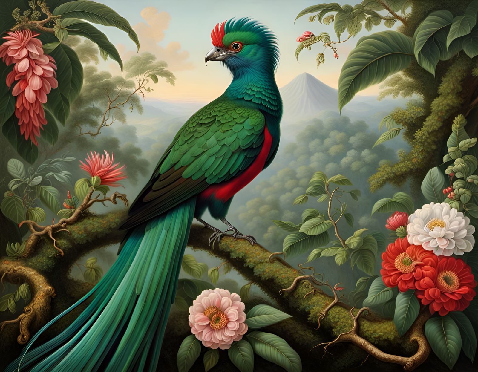 The Resplendent Quetzal bird of Costa Rica  by @Ashnandoah