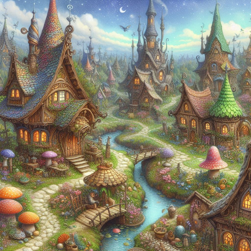 Fantastical landscape