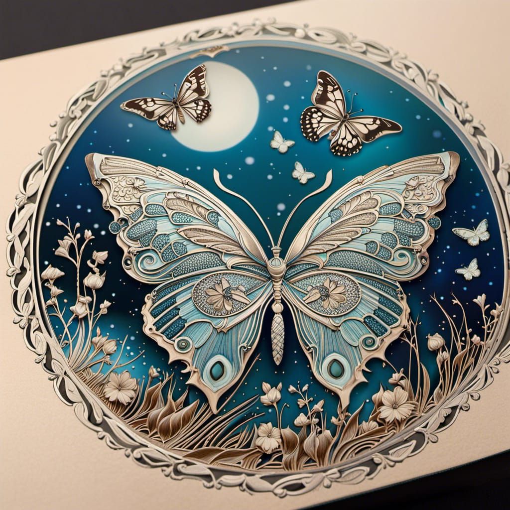 Butterfly Stamp