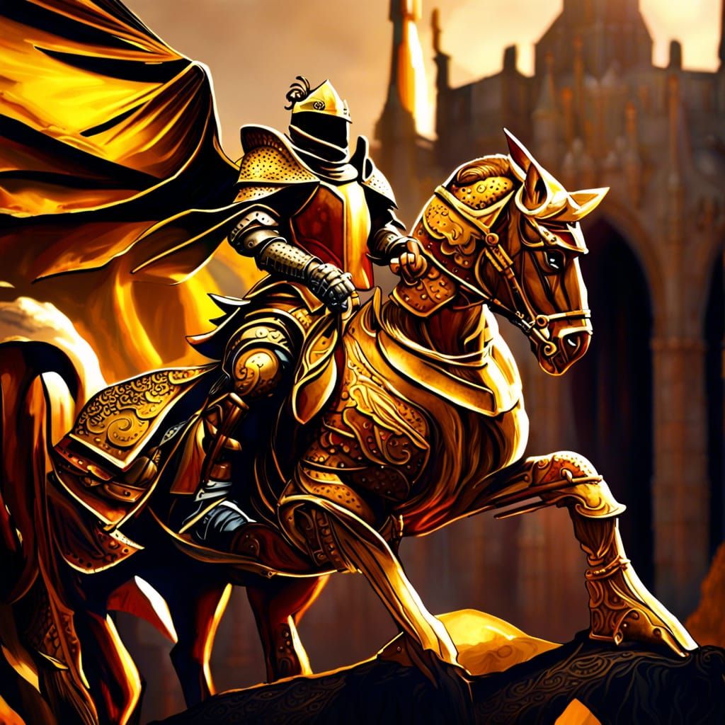 Winged knight