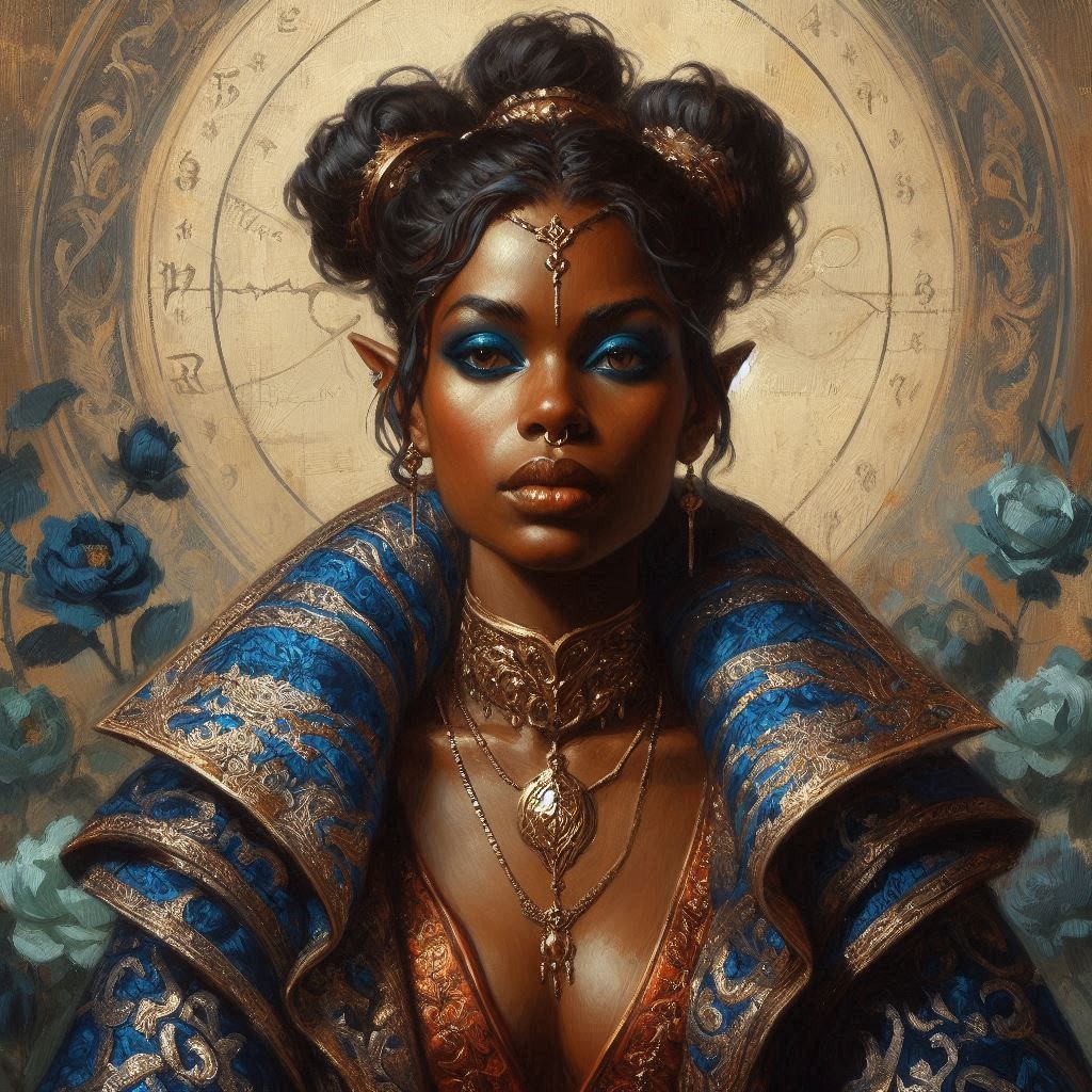 Brocaded robes version II