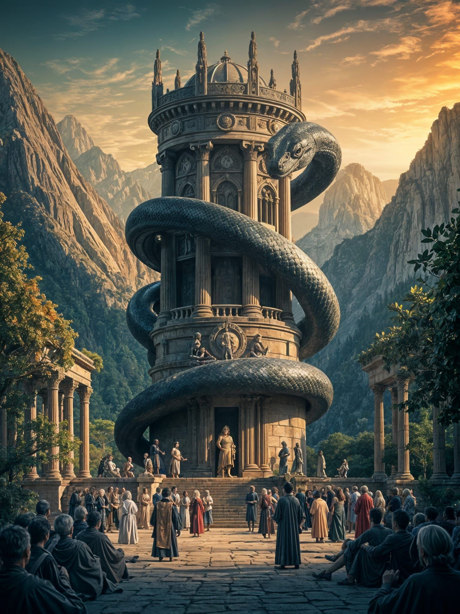 False Gods  by @MikThor