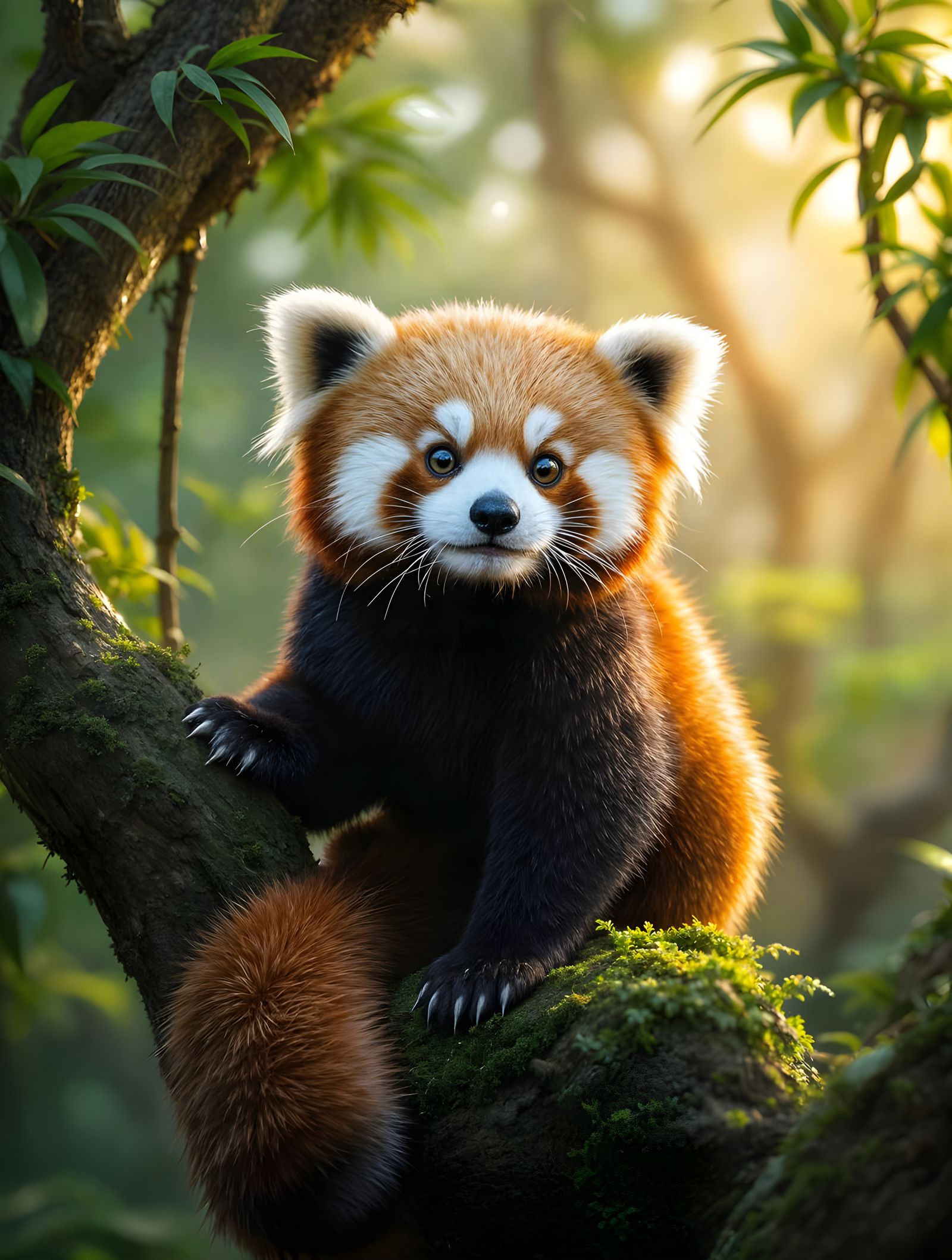 A Red Panda’s Gaze