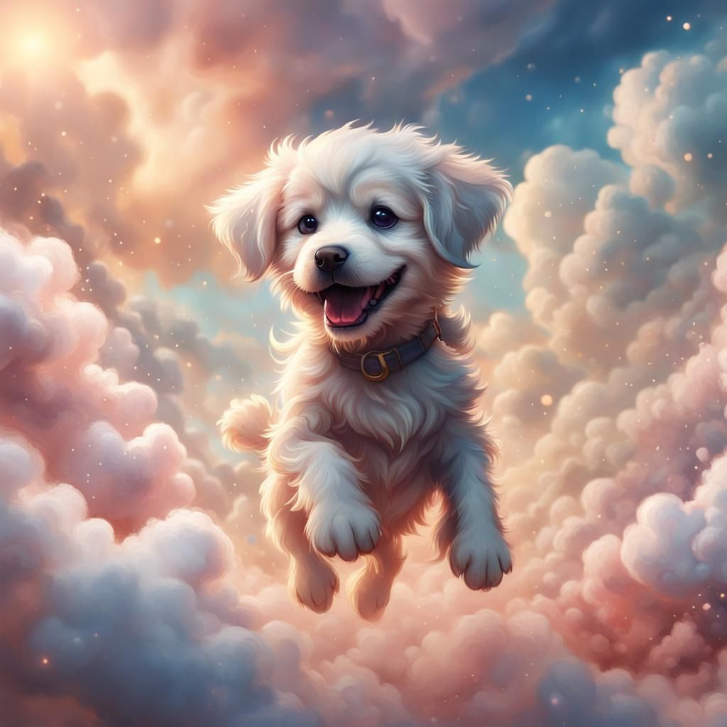 Happy puppy  by @ORA