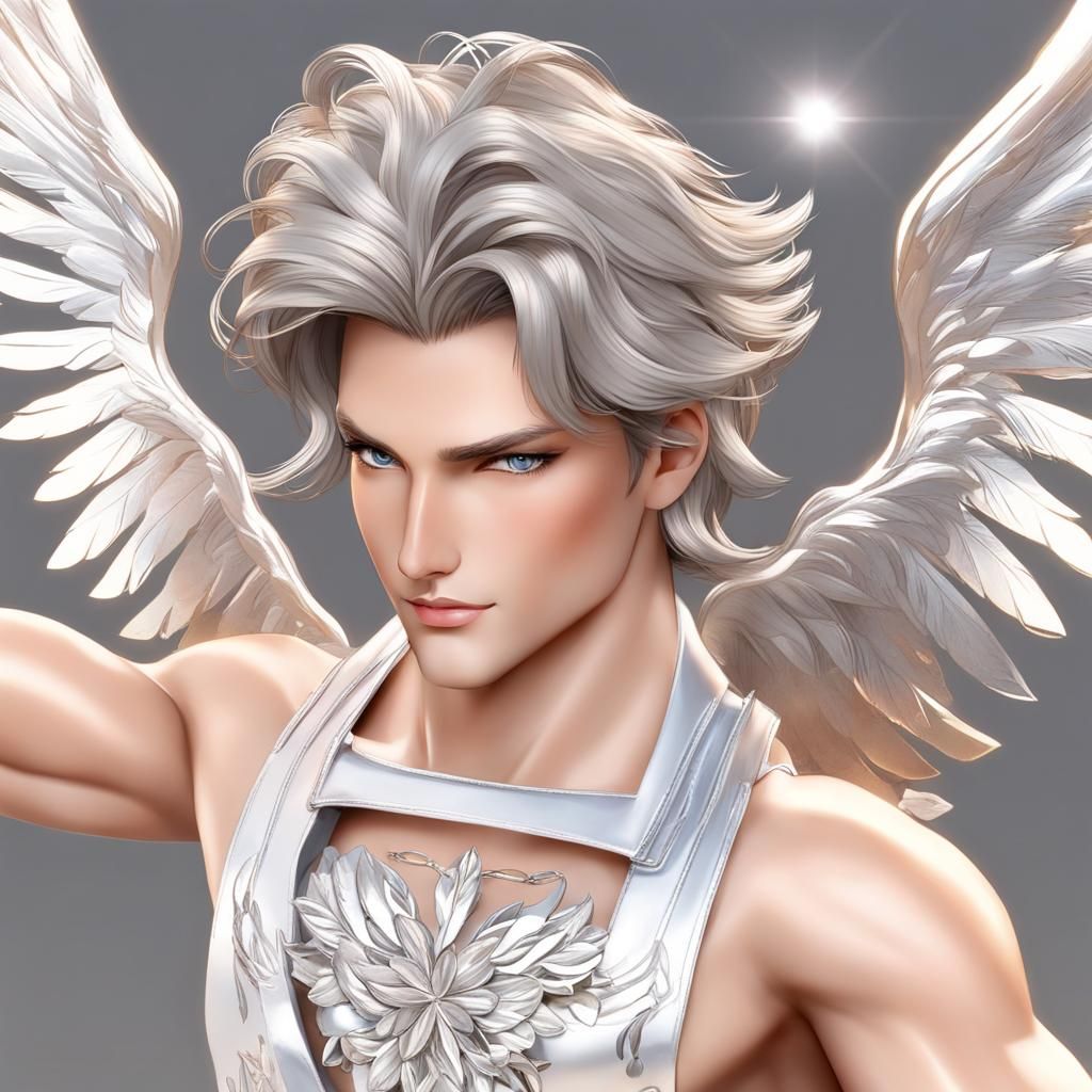 angel boy.2 - AI Generated Artwork - NightCafe Creator