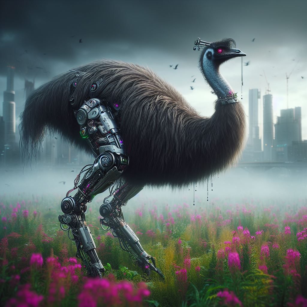 Cyberpunk Emu