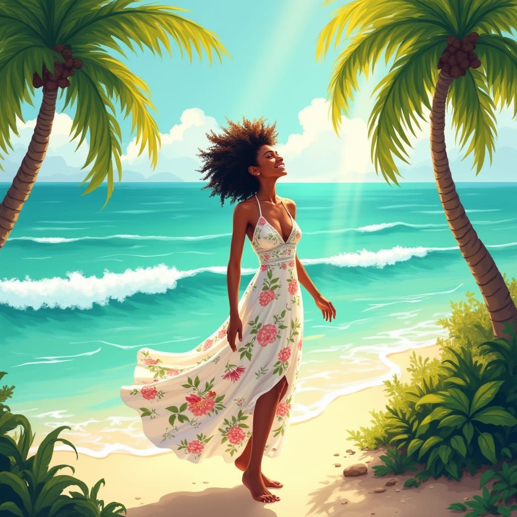 🙋🏾‍♀️❤️🌊🥰