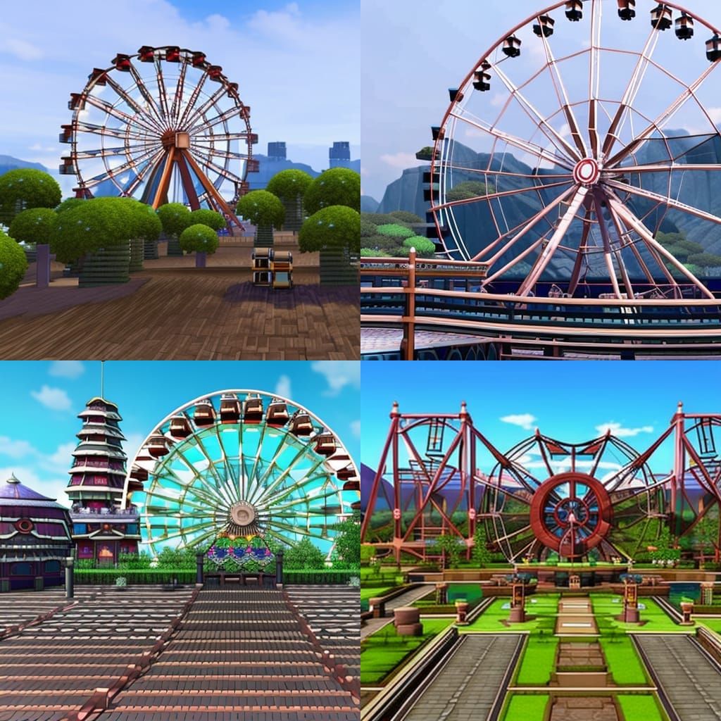 You can woohoo on the Ferris wheel in The Sims 4 High School expansion, if  that's what you're into