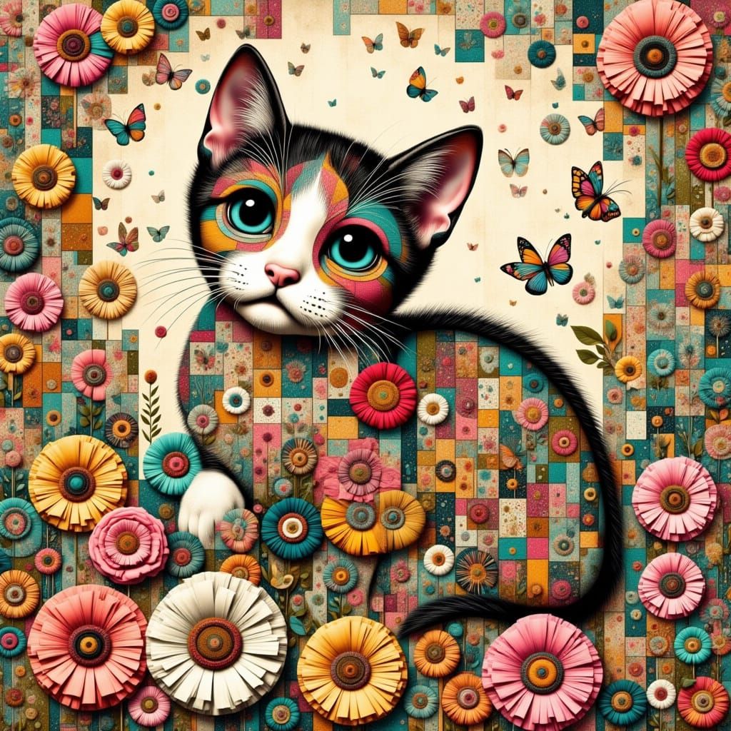 <lora:patchwork Hennie:1.0>