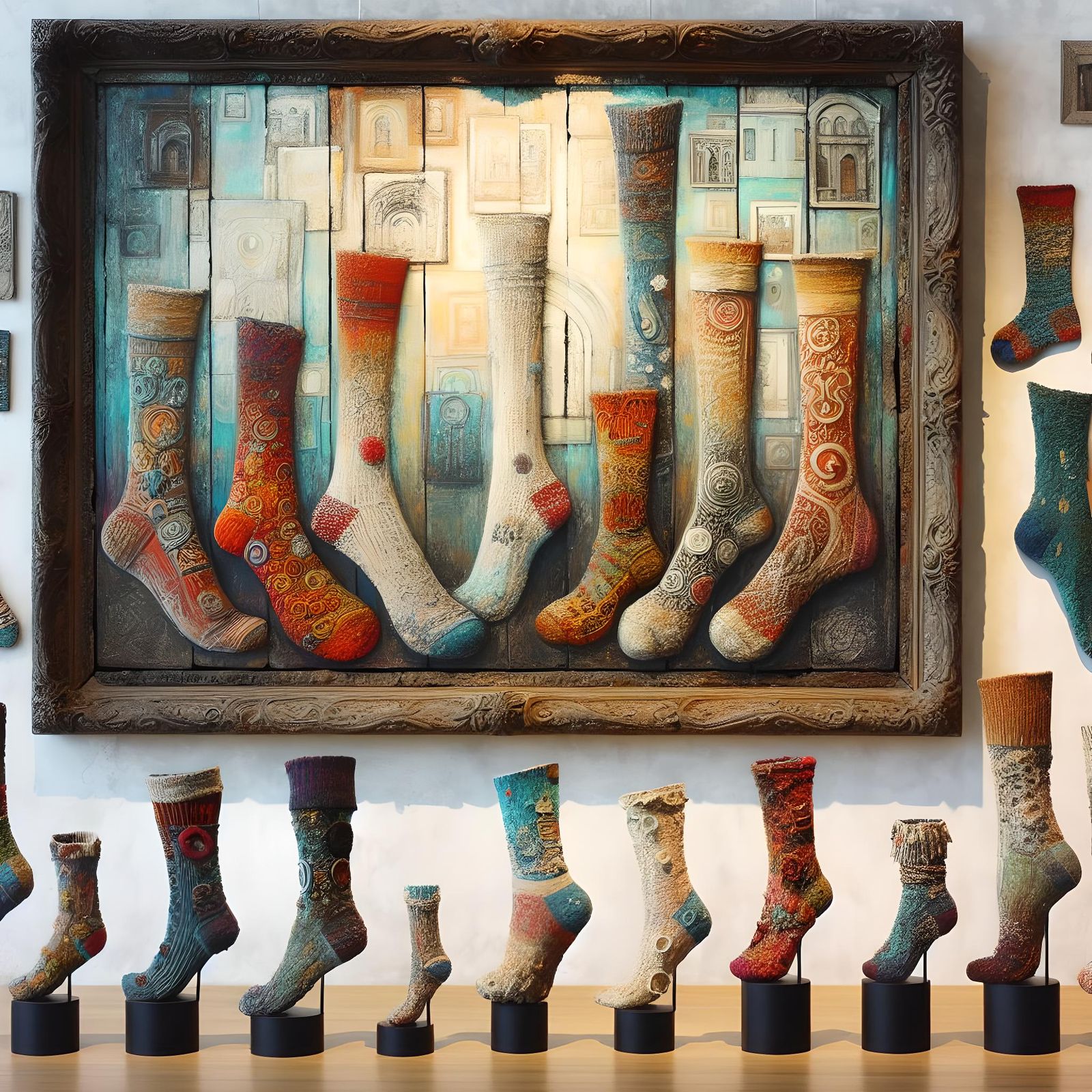 Exhibition: "Single forever" 🧦