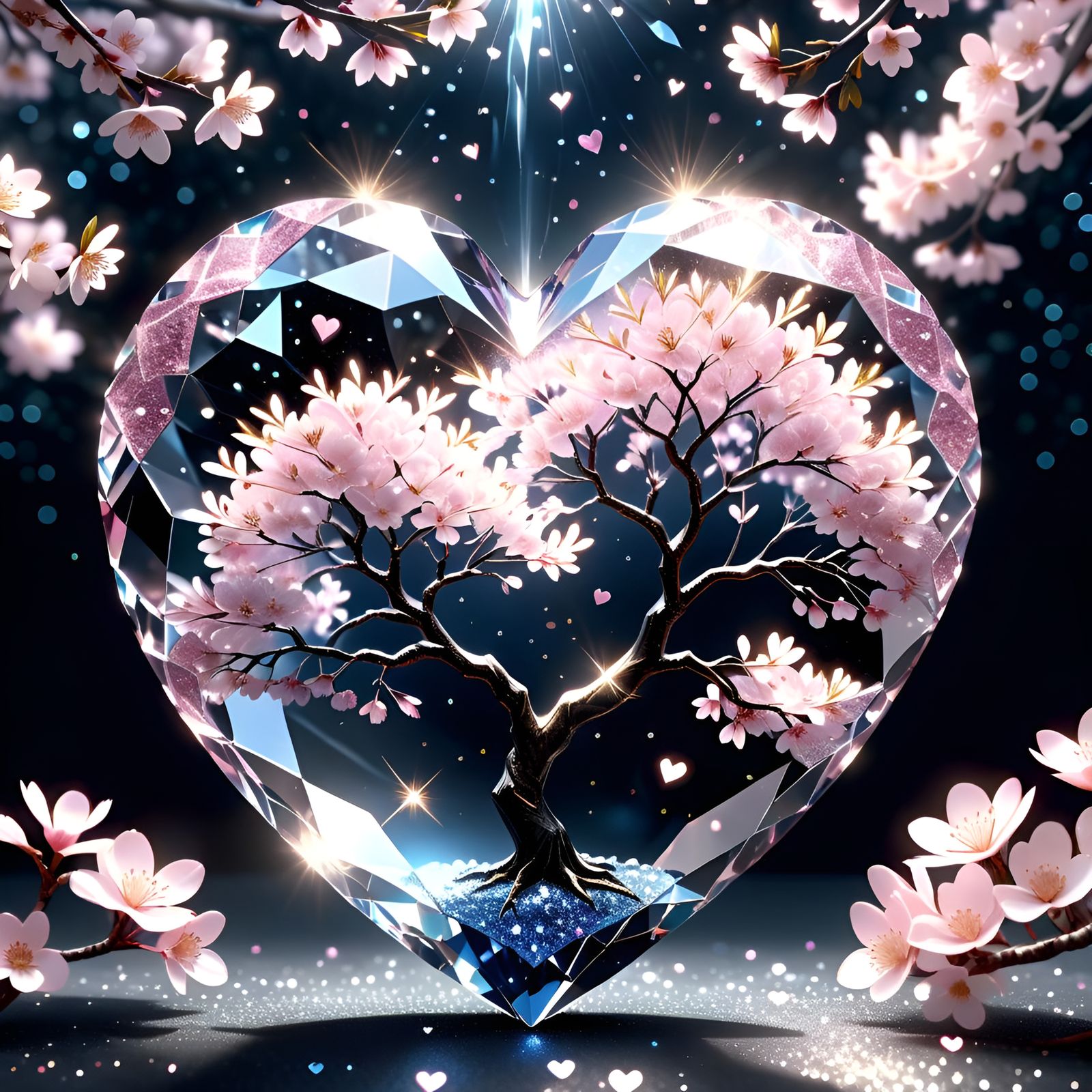 Blossom Heart  by @Velvet Vibe