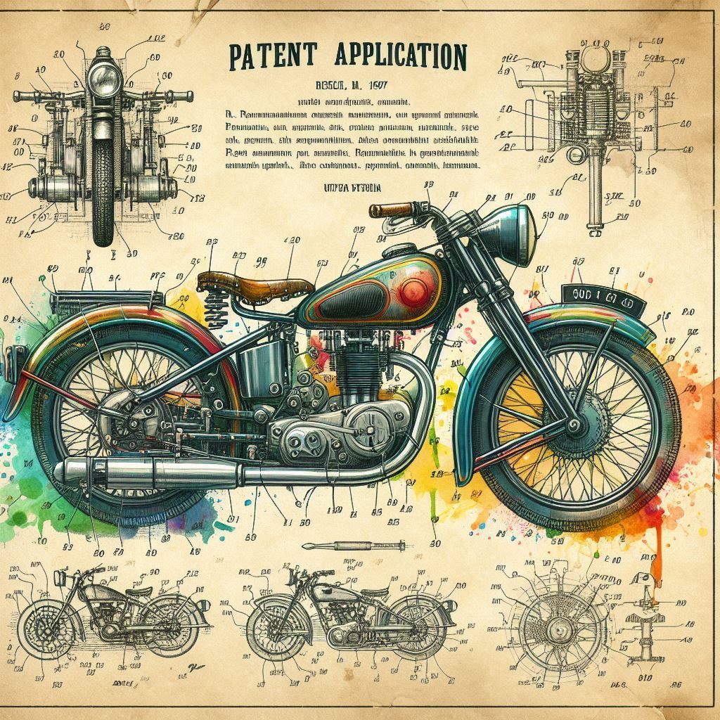 Motorbike Patent Application