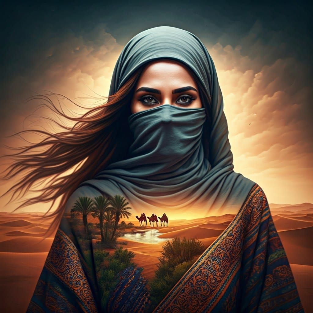 The Desert Princess  by @Bubble