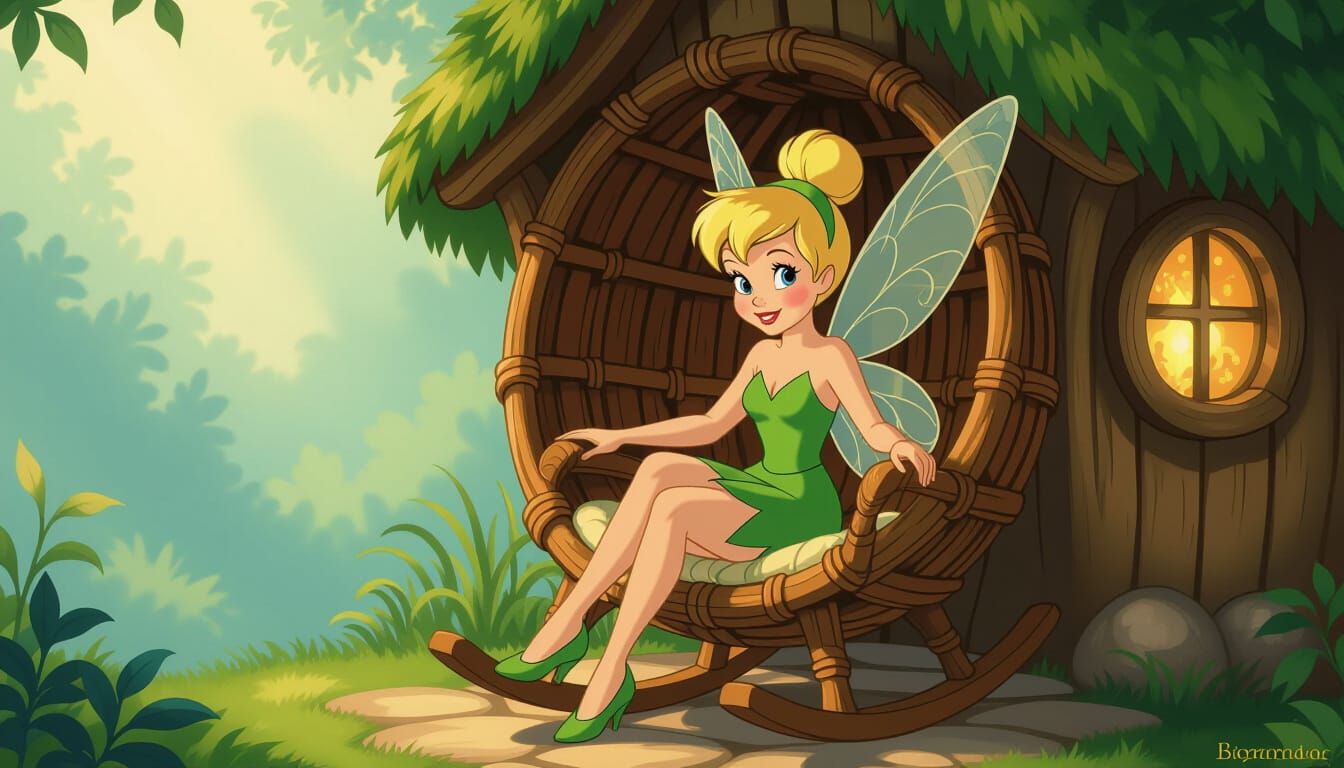 A fairy needs to rest  by @The-Philou