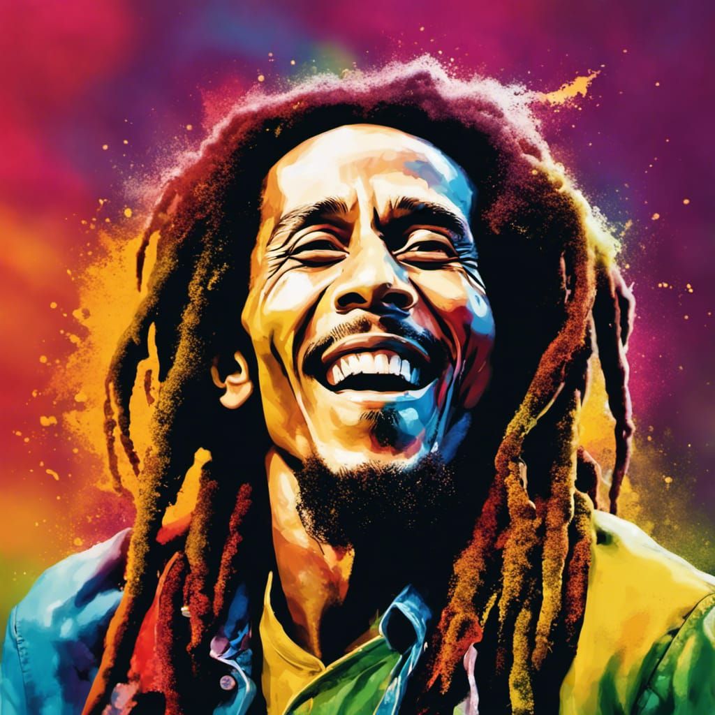 Bob Marley - AI Generated Artwork - NightCafe Creator