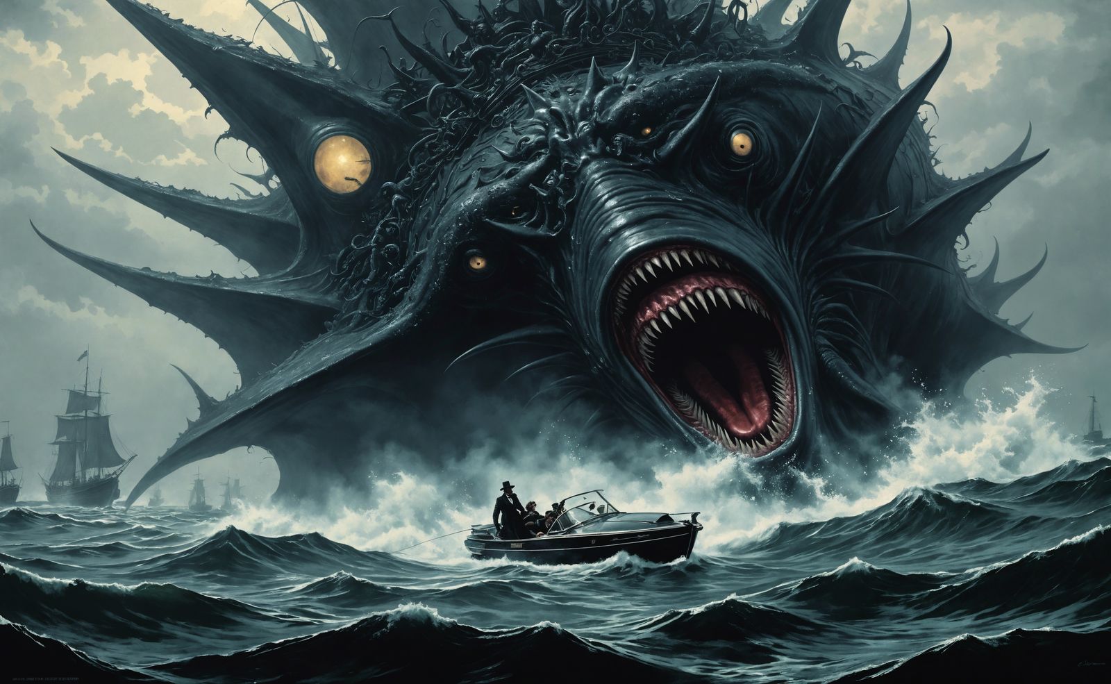 Escape From The Sea Beast