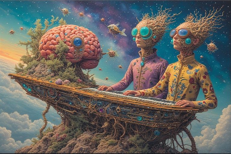 Bobby Honey (男人) and Svetlana Blagojevic (美) as ethereal fig...