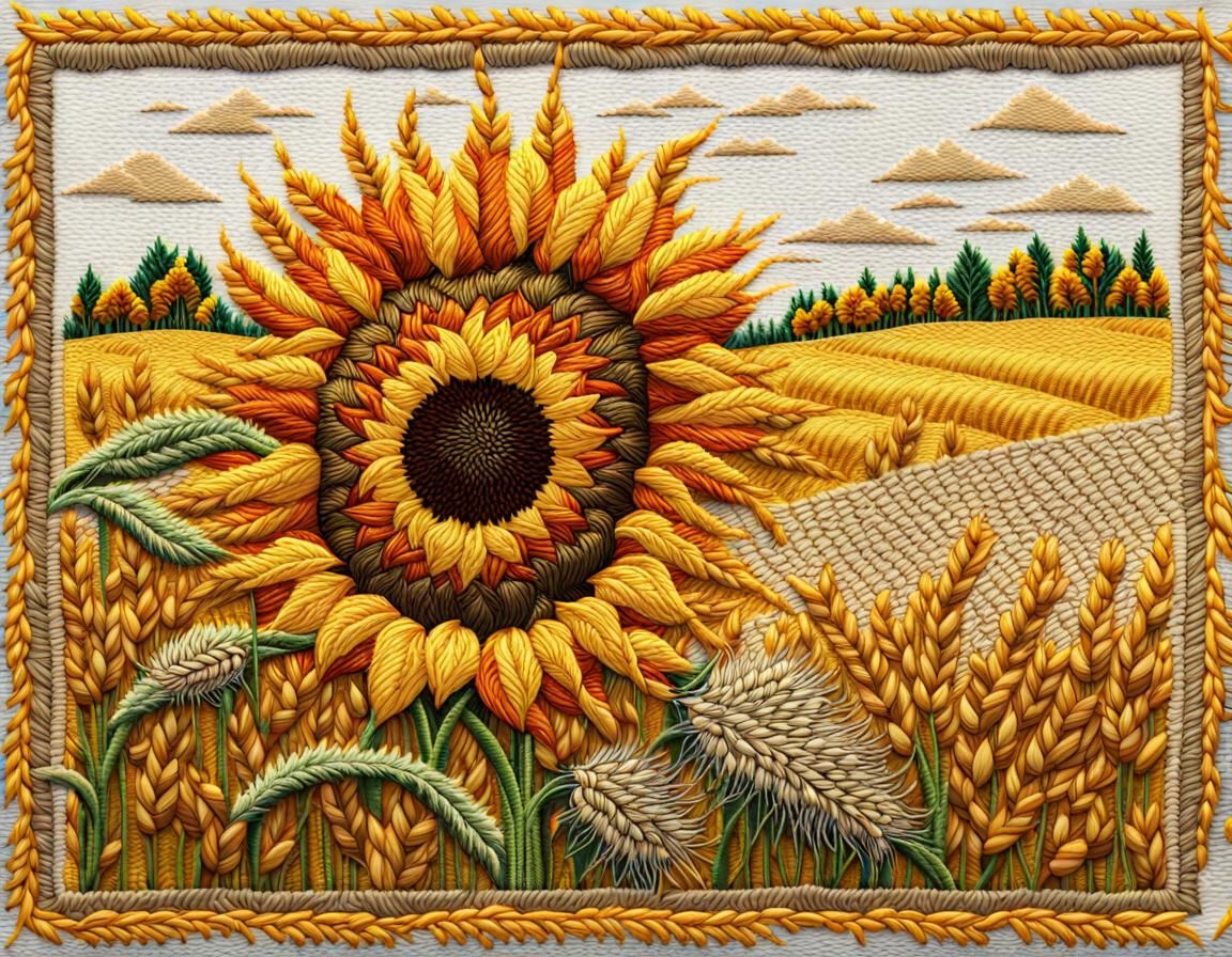 Wheat & Sunflower  by @JoCo