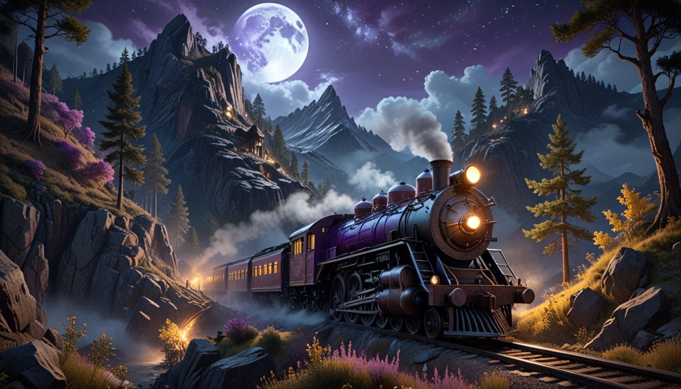 Midnight Express   by @AdvanceBegginerAIGenerator