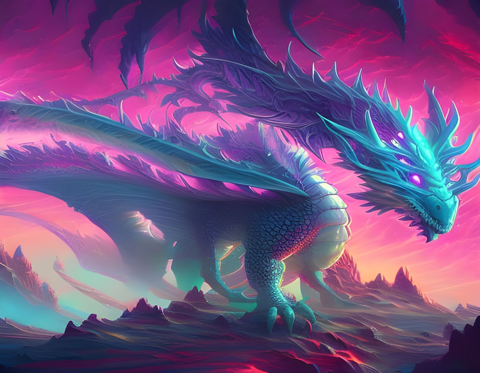 Juvhalan, the majestic king of all dragons