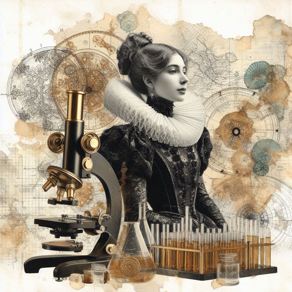 Victorian Lab Collage