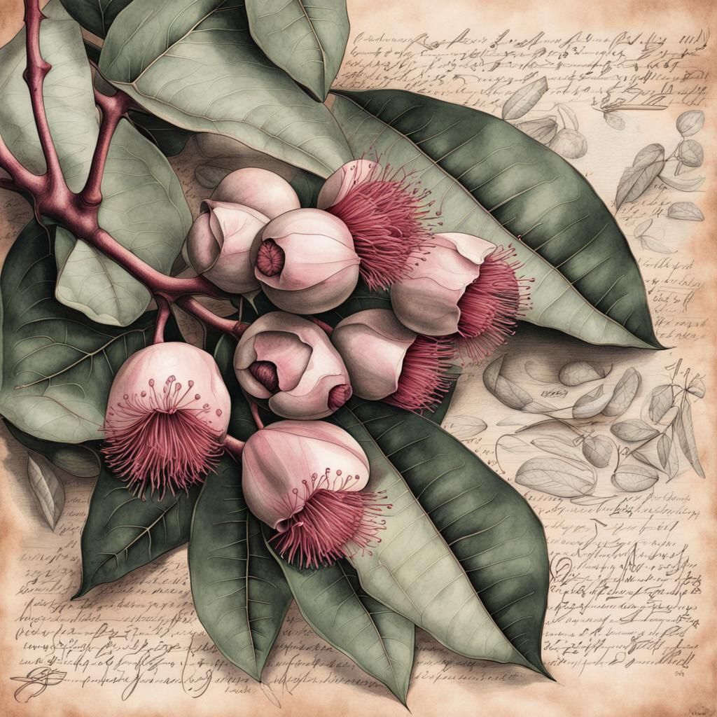 Australian eucalyptus flowers   by @Nomes69