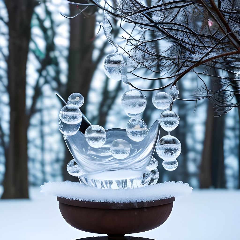 Frozen bubbles