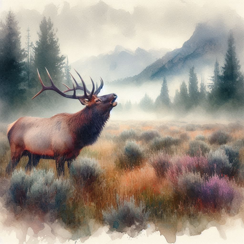 " ... echoes through the pines." 2