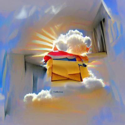 Here comes the postman with his mail, and with each mail com...
